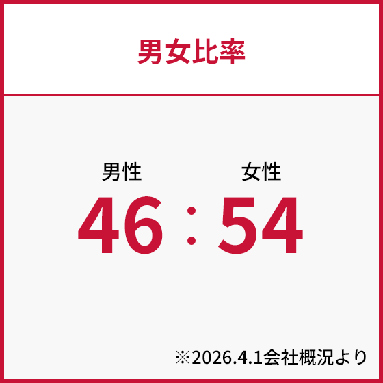 男女比率